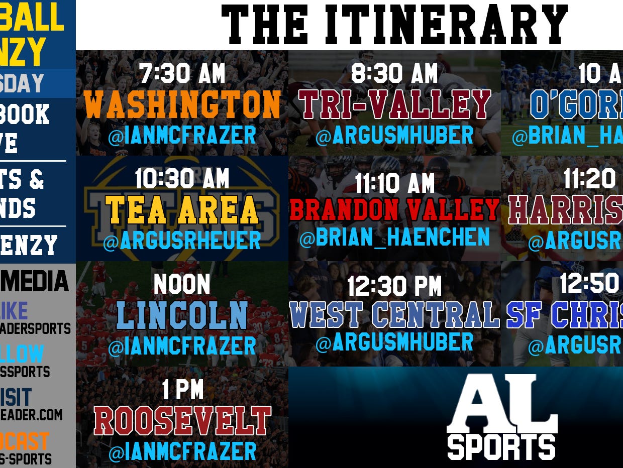 #FBFrenzy: The Itinerary