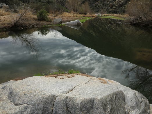 Agua Fria River creates Arizona desert oasis