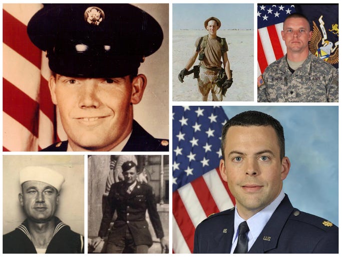 NewsChannel 5 viewers shared photos of the heroes in their lives on Facebook.