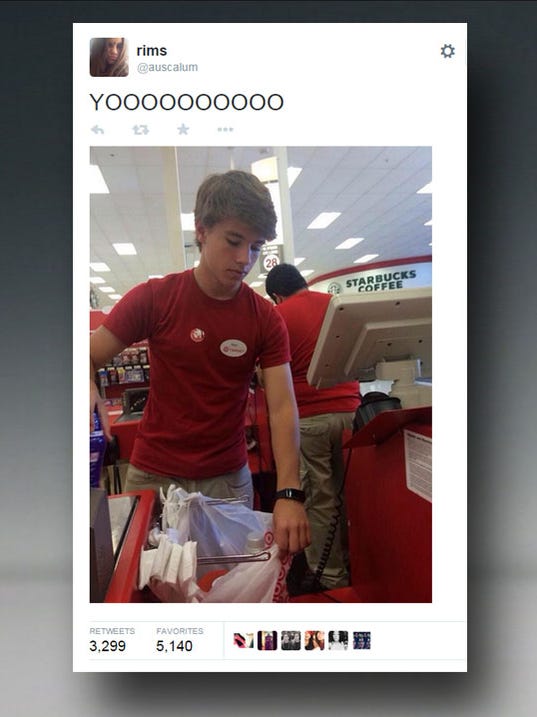 Alex from Target goes viral with Twitter picture of 