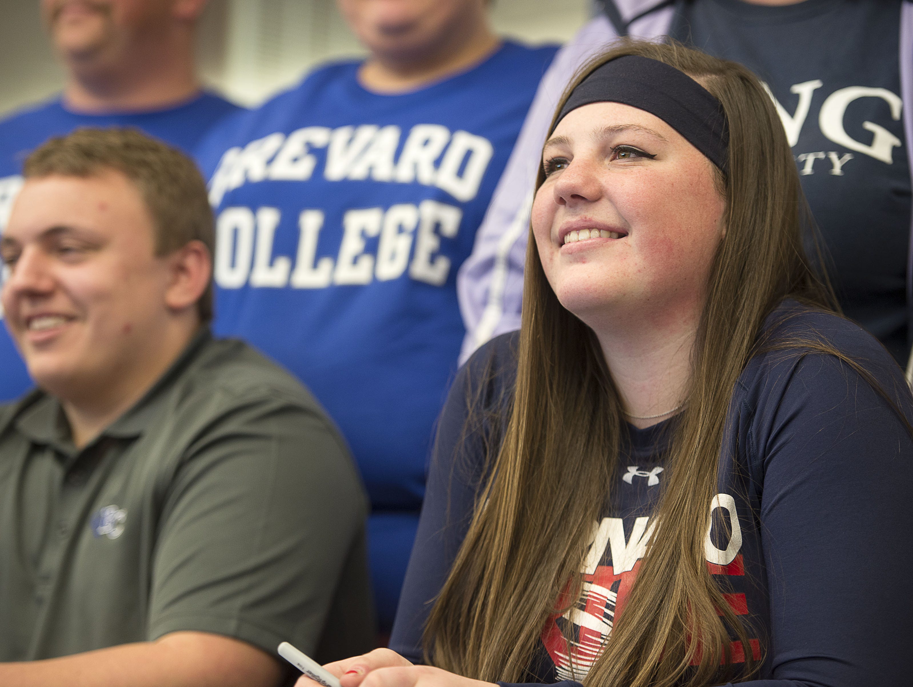 West Henderson held an athletic signing on Friday for six of its senior athletes.