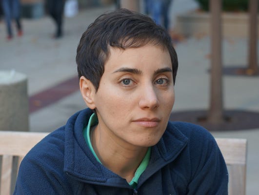Stanford University professor Maryam Mirzakhani is the first woman to be awarded the Fields Medal, the top honor in mathematics, which was established in 1936.