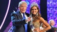 Donald Trump and Miss Connecticut USA Erin Brady pose