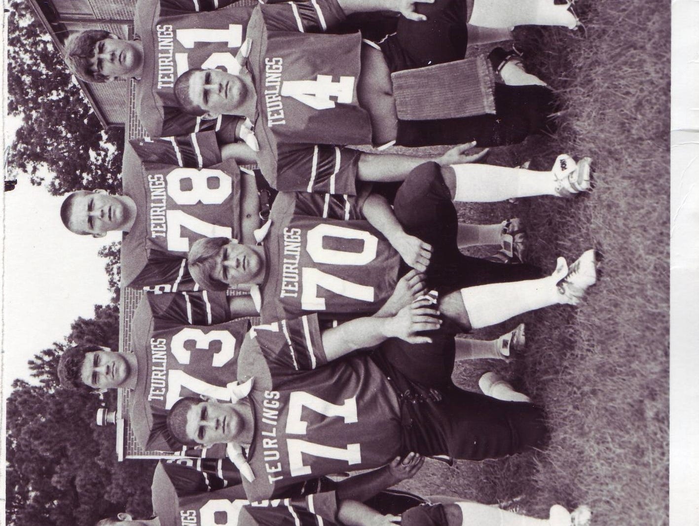 Members of the Teurlings Catholic Rebels during those glory years of the early 1980s.