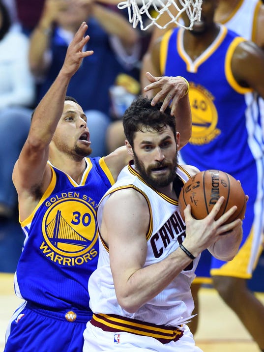Kevin Love Stephen Curry