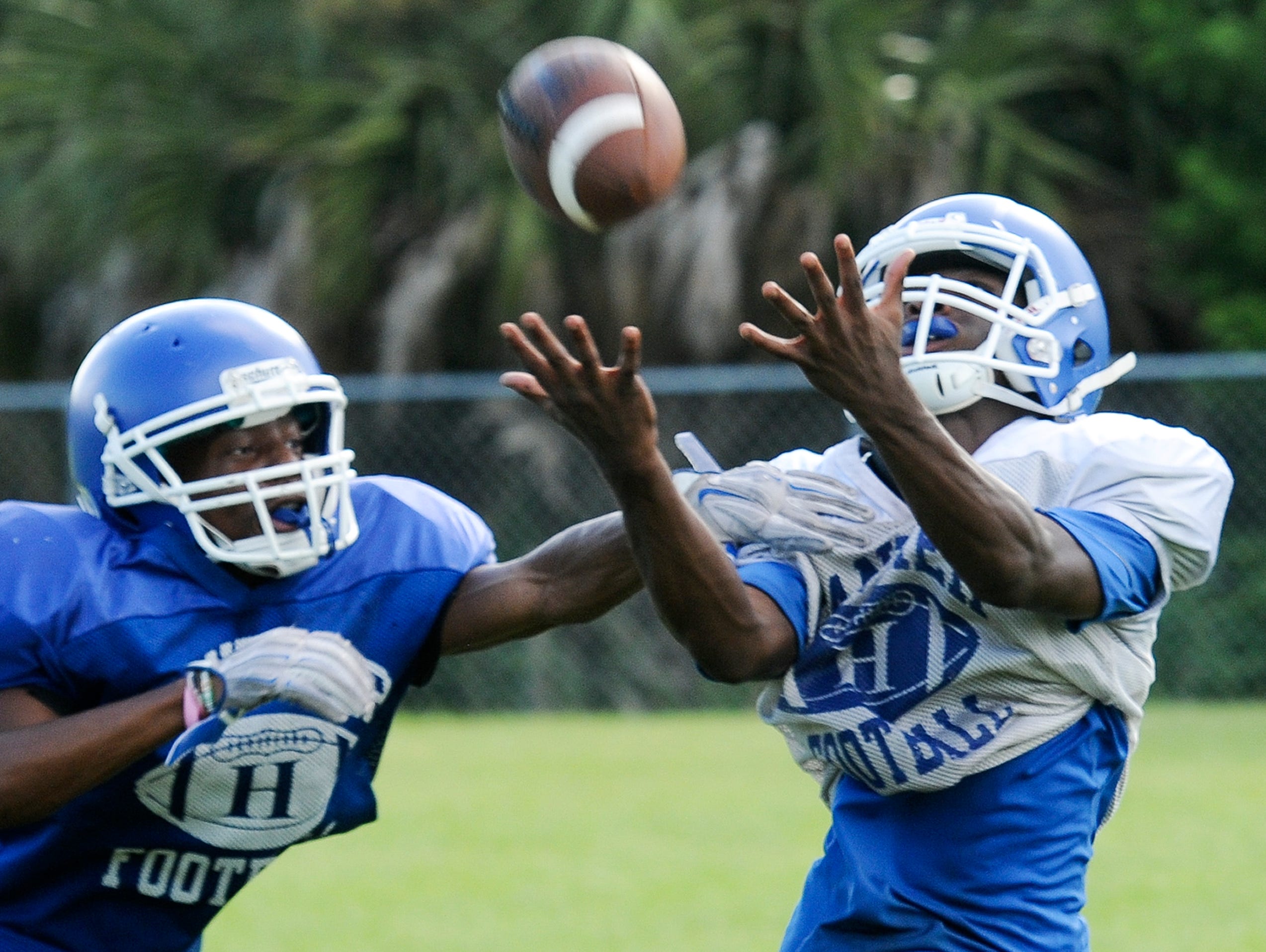 Heritage visited Vero Beach High on Friday night.
