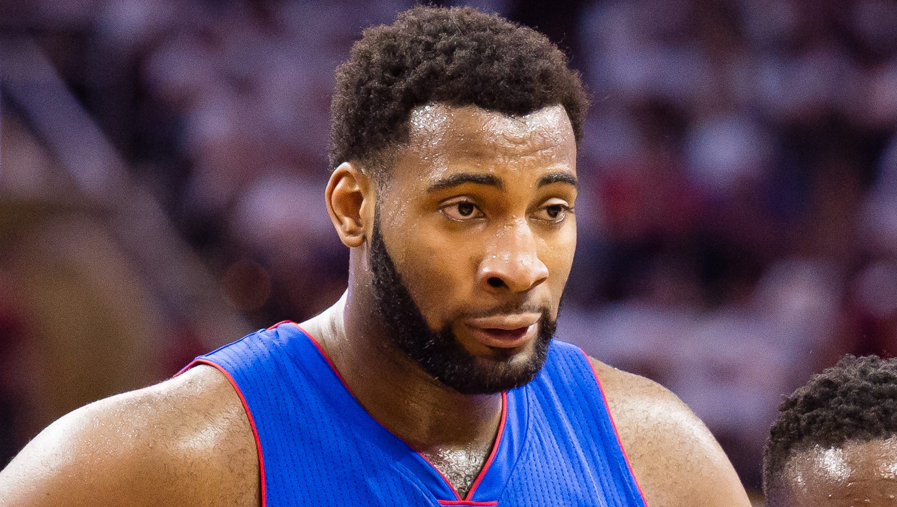 Pistons' Andre Drummond gets dunked on twice in prestigious game3200 x 1680