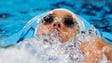 Maya Dorado swims during the women's 200-meter backstroke