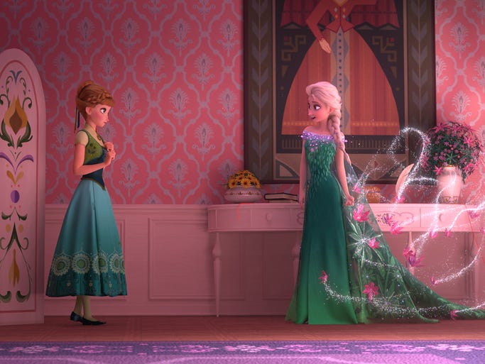 The new Disney short 'Frozen Fever' brings back sisters