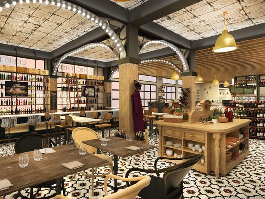 A rendering of the potential look of The Emporium Kitchen