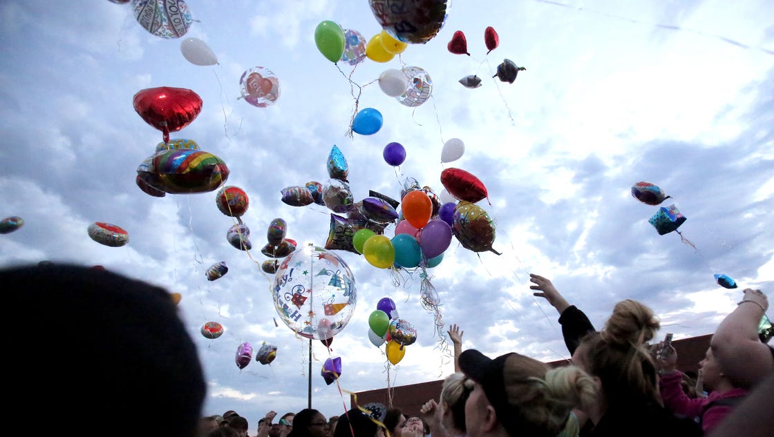 Horn Lake balloon release honors slain student