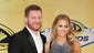 Dale Earnhardt Jr. and his fiancee, Amy Reimann.