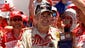 Bobby Allison, celebrating a victory in 1987, won the