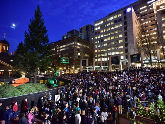 AP ELECTION PROTESTS OREGON A ELN USA OR