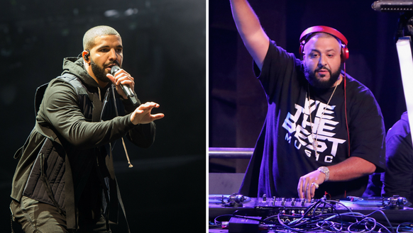 Another one: Drake and DJ Khaled team up on 'For Free',Drake and DJ Khaled , frank ocean,hailey baldwin