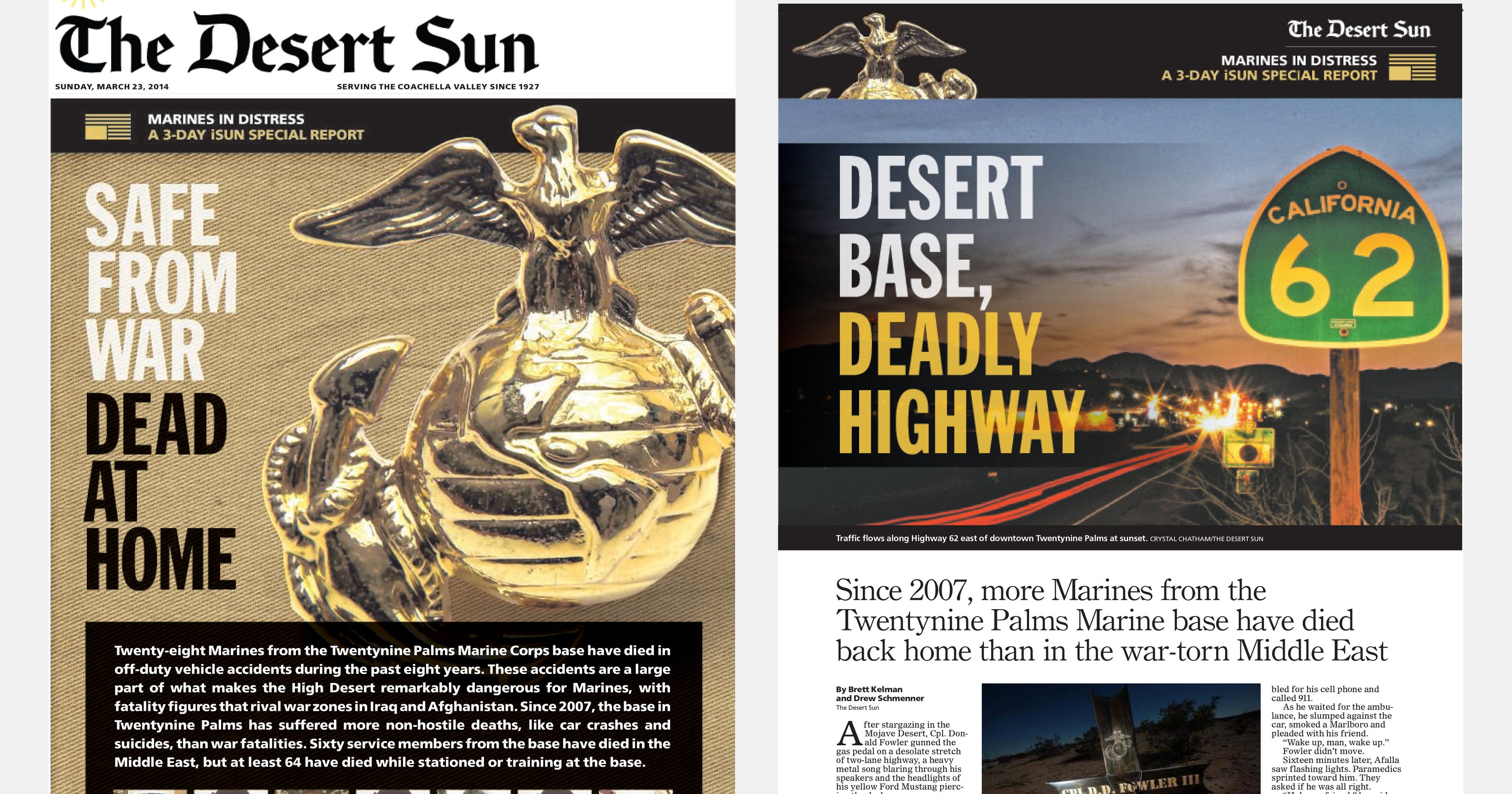 Marines in Twentynine Palms More die at home than in Middle East