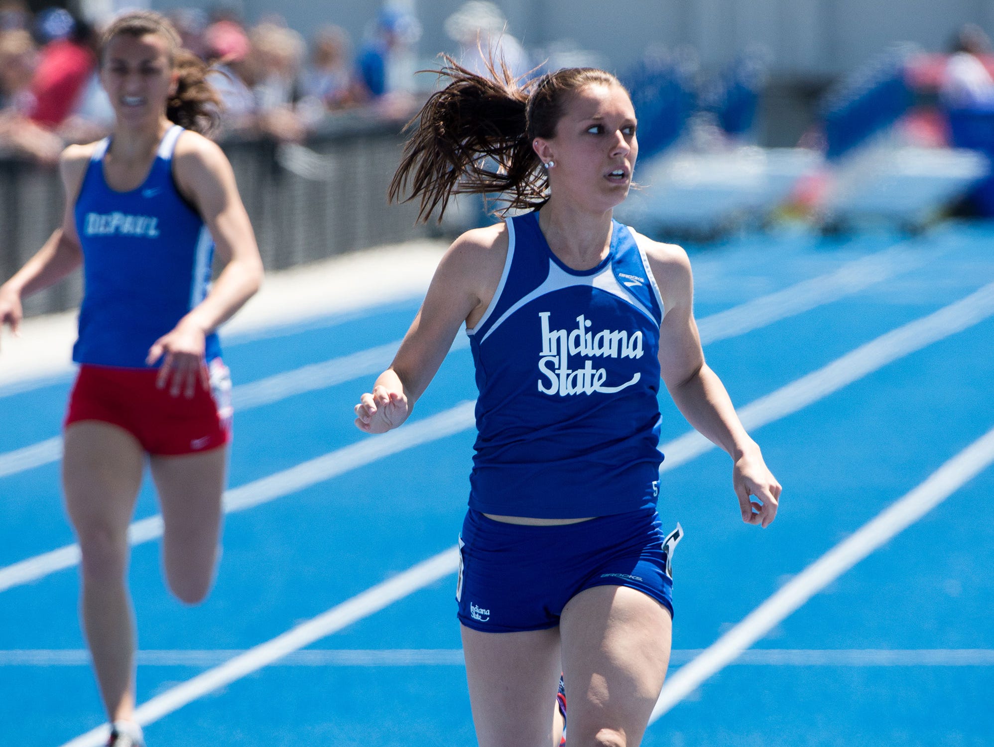 Indiana State sprinter Katie Wise