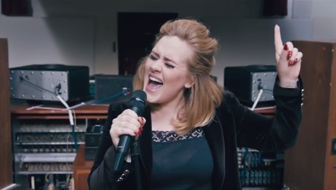Watch Adele perform new song 'When We Were Young'