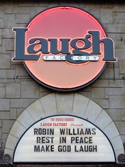 Robin Williams marquee