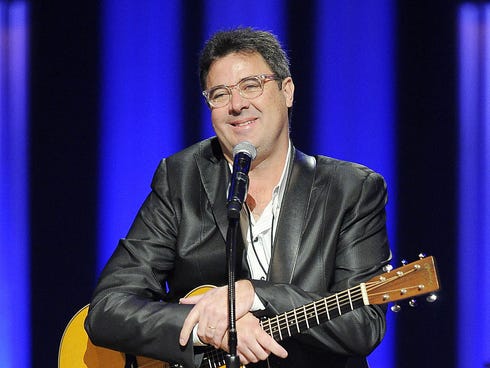 Vince Gill encountered Westboro Baptist protesters on Sept. 8, 2013.