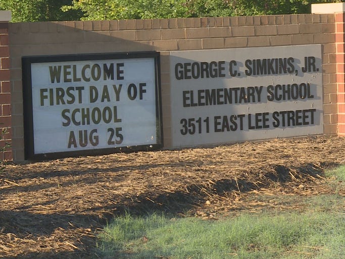 George C. Simkins, Jr. Elementary School is located on E Lee Street in Greensboro and is the only new GCS school opening this year. Simkins was built by Guilford County Schools to alleviate congestion at some schools in the area. The school is drawing from Alamance Elementary, Sedalia Elementary and McLeansville Elementary.