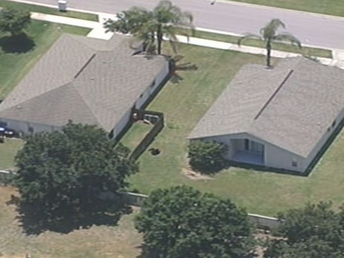 The sinkhole is on Trapnell Grove Loop