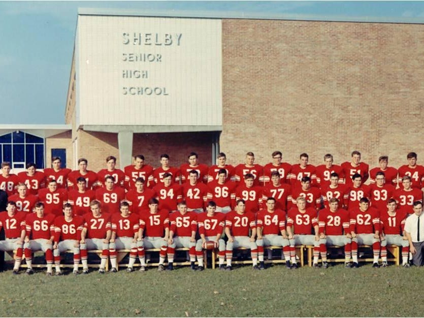 The 1965 Shelby Whippets football team, first to finish 10-0 in school history.