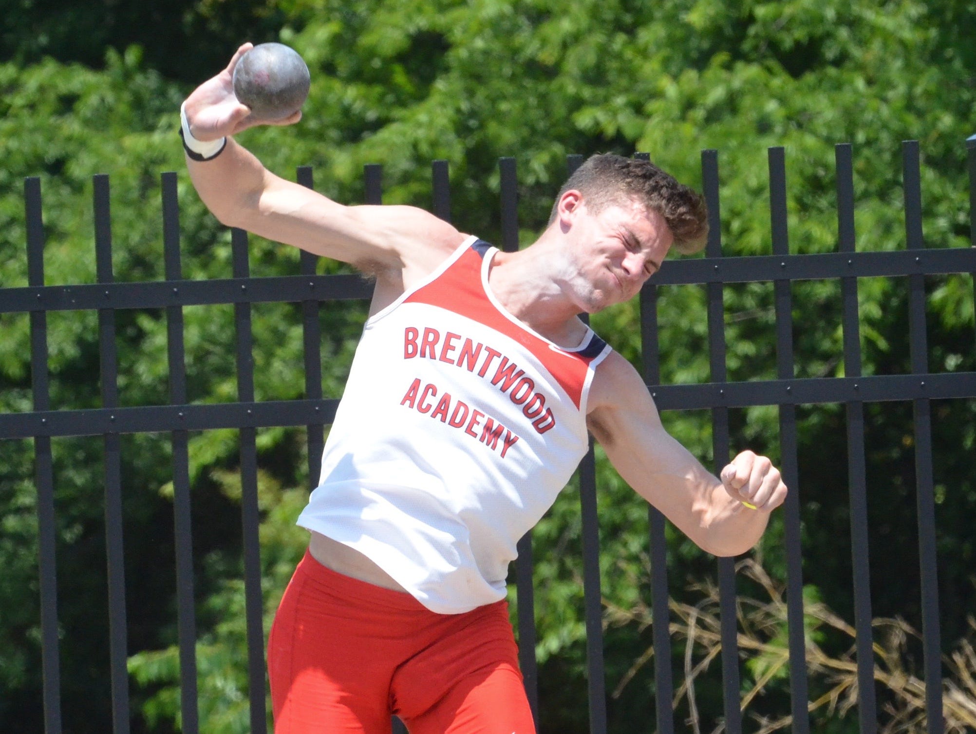Brentwood Academy's George Patrick won his second consecutive DII decathlon.