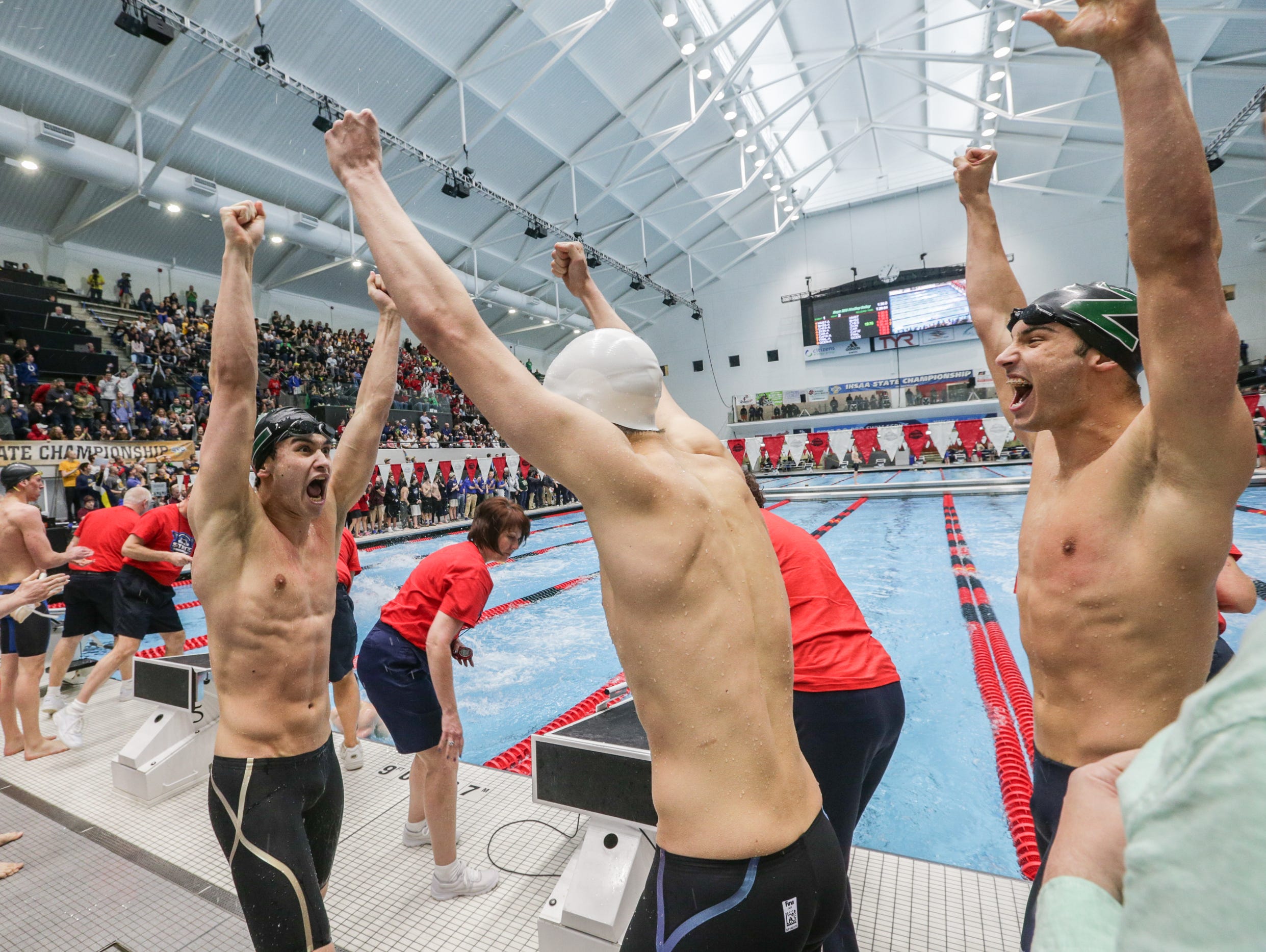 IHSAA boys swimming finals Drew Kibler, Carmel dominate yet again