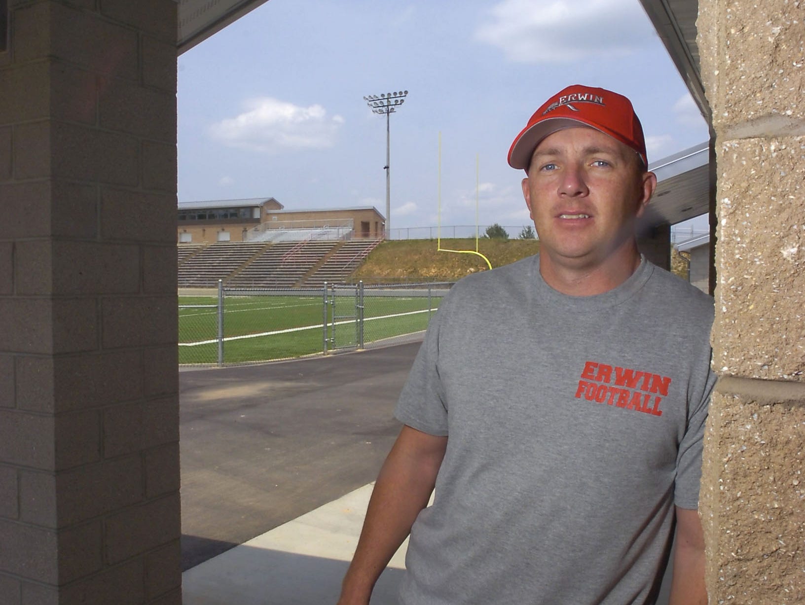 Former Erwin football coach Chris Brookshire was hired to head up the Smoky Mountain program on Monday.