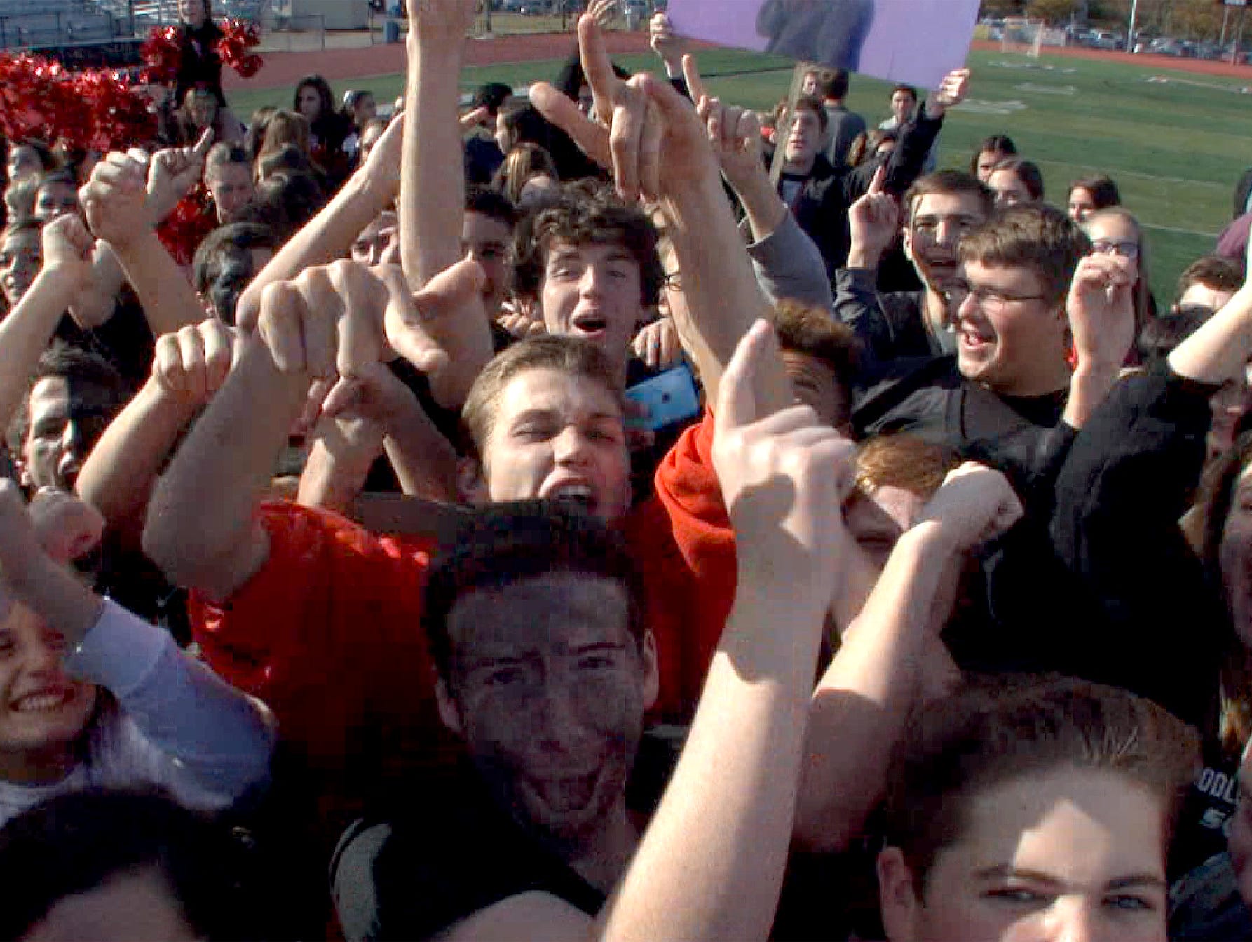 The Red Zone Roadshow visits Middletown North High School in advance of their playoff game against cross-town rival Middletown HS South.