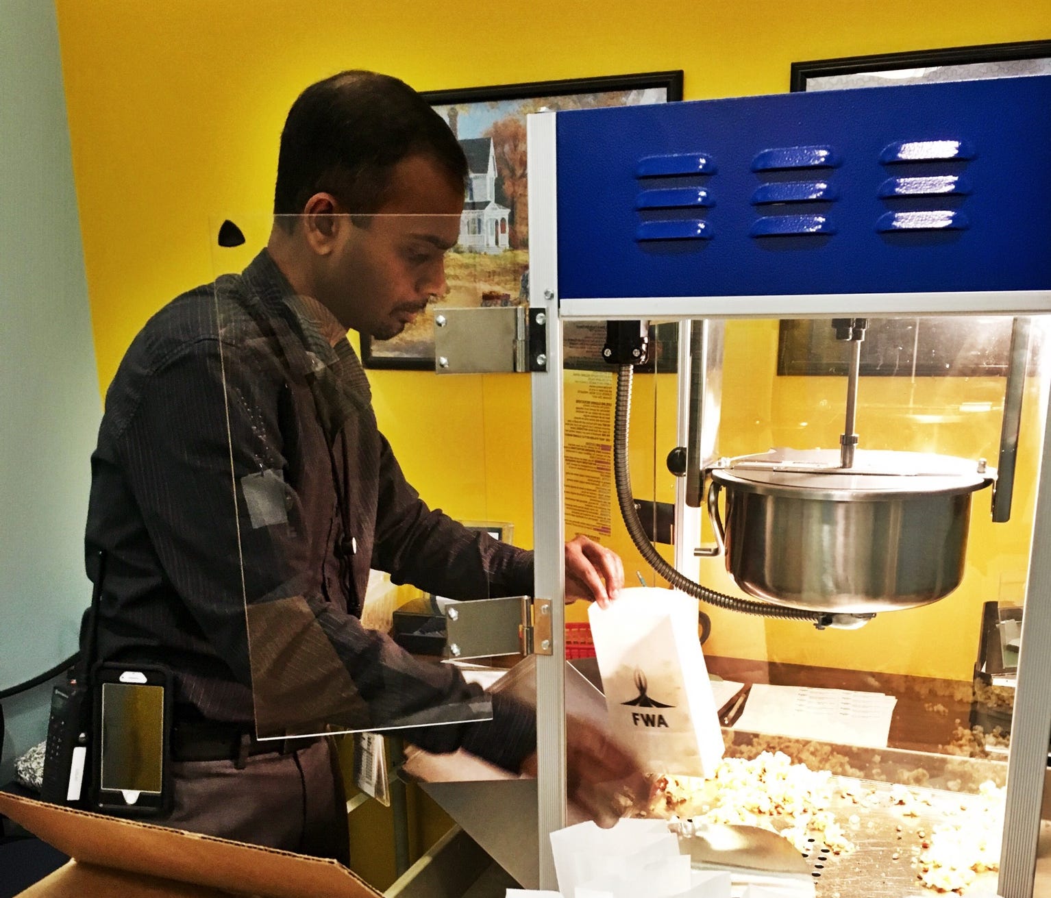 How many people does it take to run an airport?