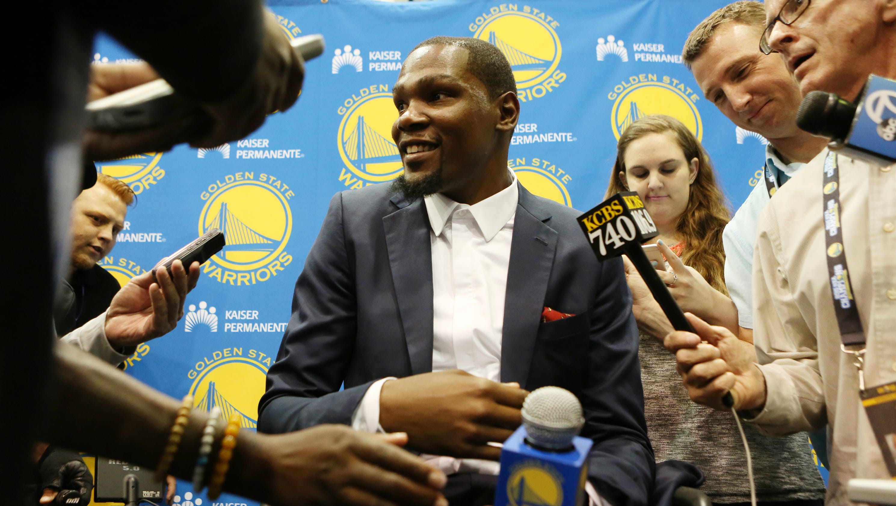 Don't hate Warriors for Kevin Durant