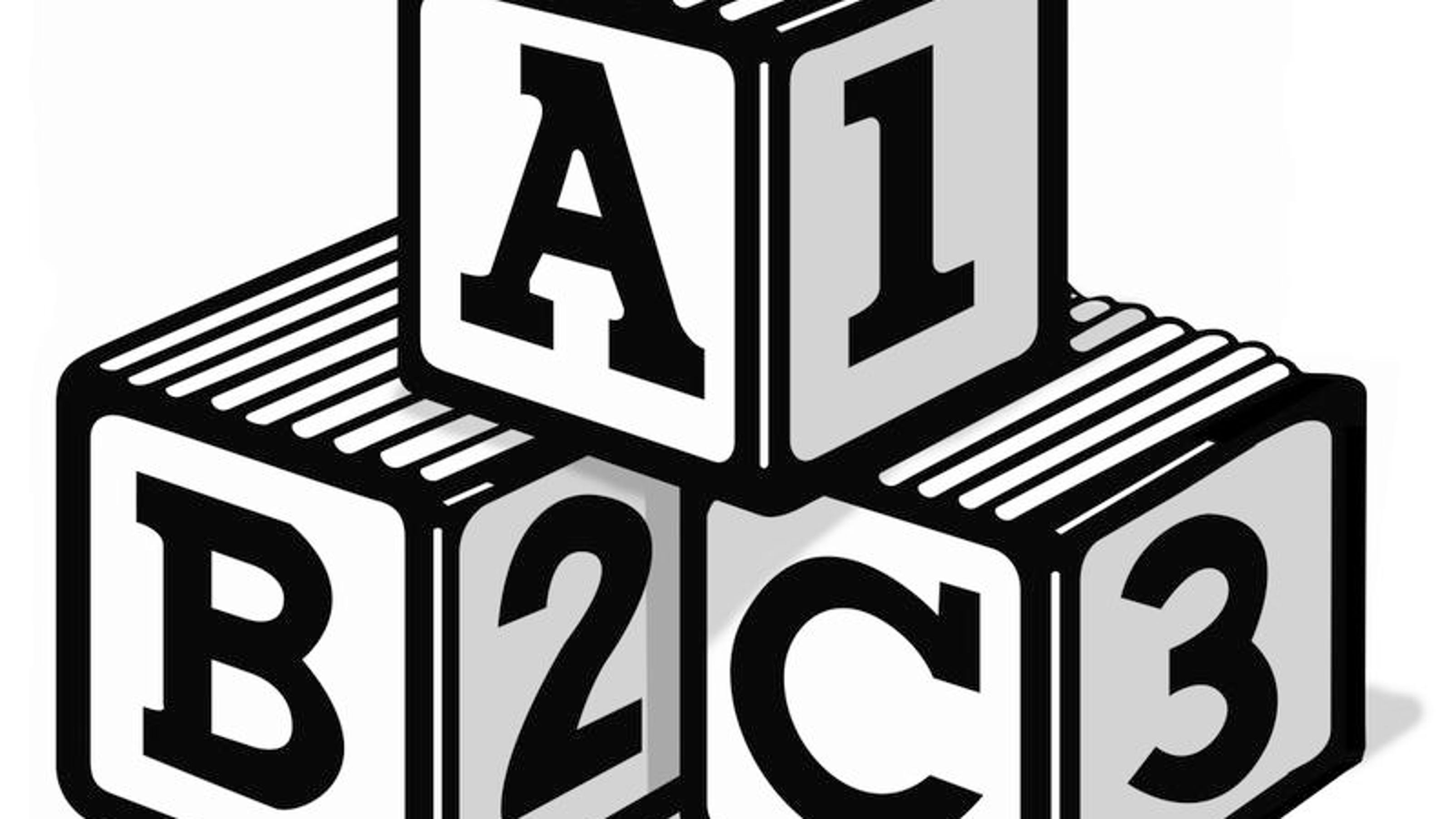 free clipart of abc blocks - photo #26