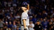 Game 2 in Chicago: Dodgers starting pitcher Clayton