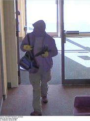 Wells Fargo bank robbery suspect