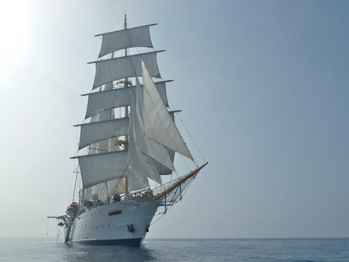 Star Clipper's Star Flyer is a 170-passenger, four-masted barquentine that takes its inspiration from the famed clipper ships of the 19th Century.  Clipper ships were built for speed, often achieving 20 knots or more and sailed to the far ends of the earth before the age of steam. 