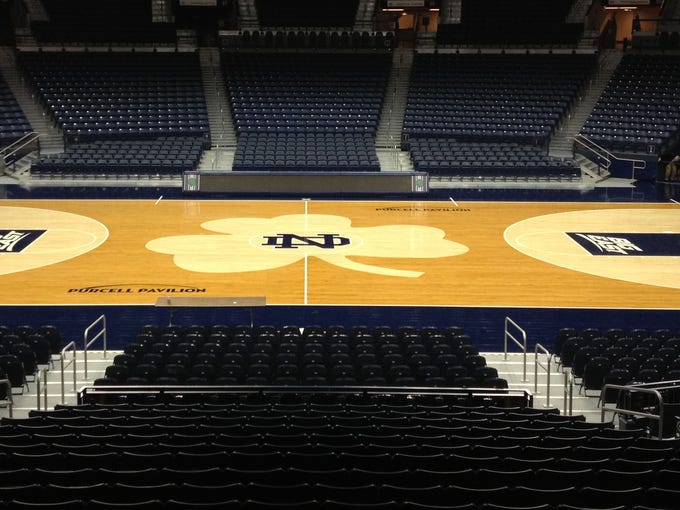 The most eye catching college basketball court logo upgrades