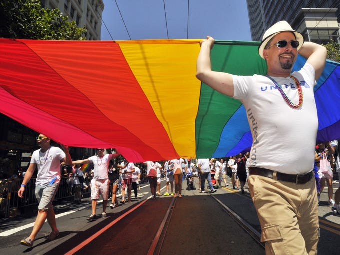 Karen Handel Gay Rights Parade 95