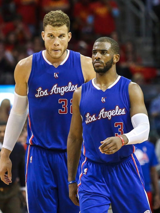 NBA: Playoffs-Los Angeles Clippers at Houston Rockets