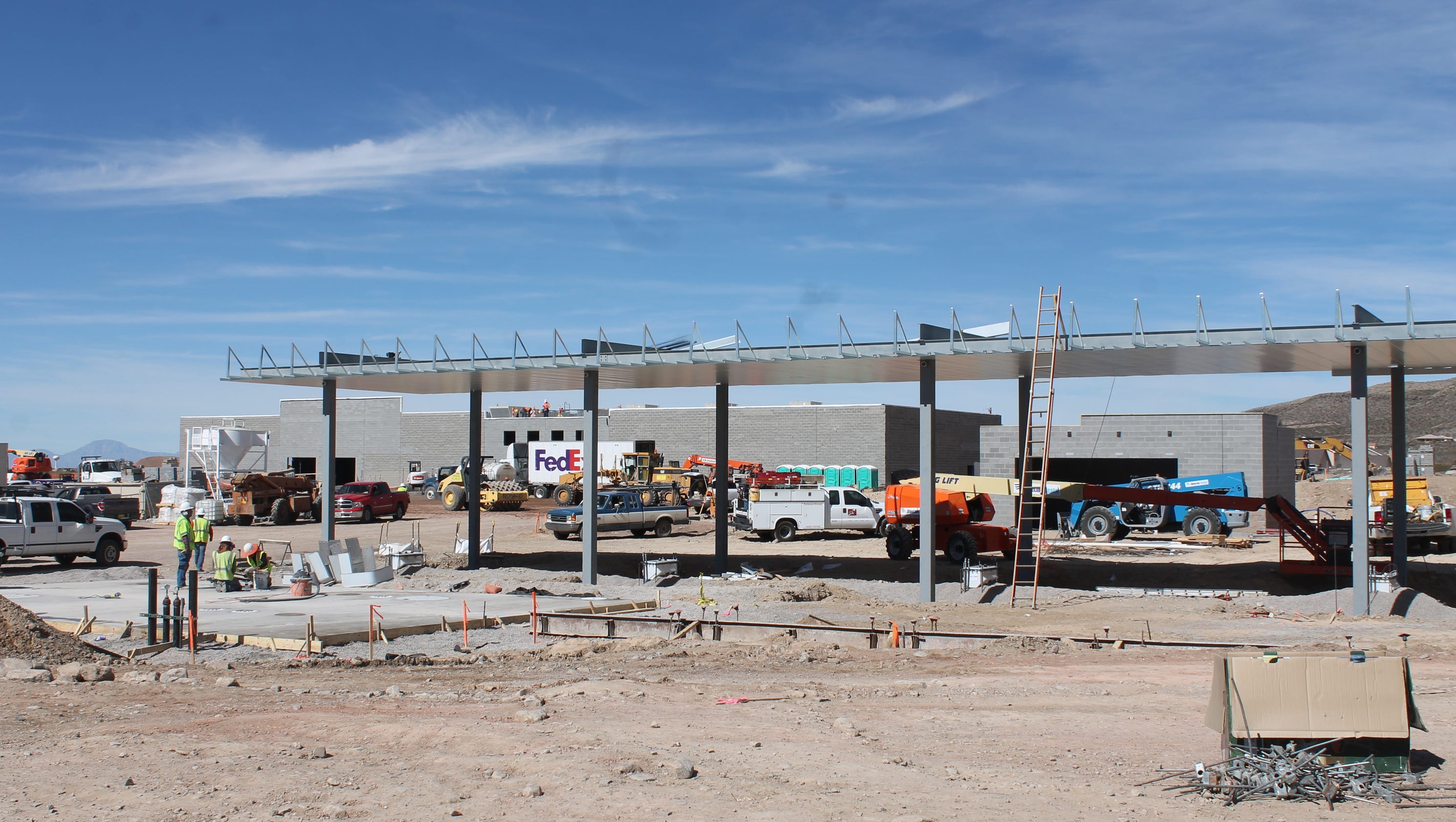 Walmart Neighborhood Market construction underway
