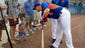 Feb. 26: Mets third baseman David Wright greets a young
