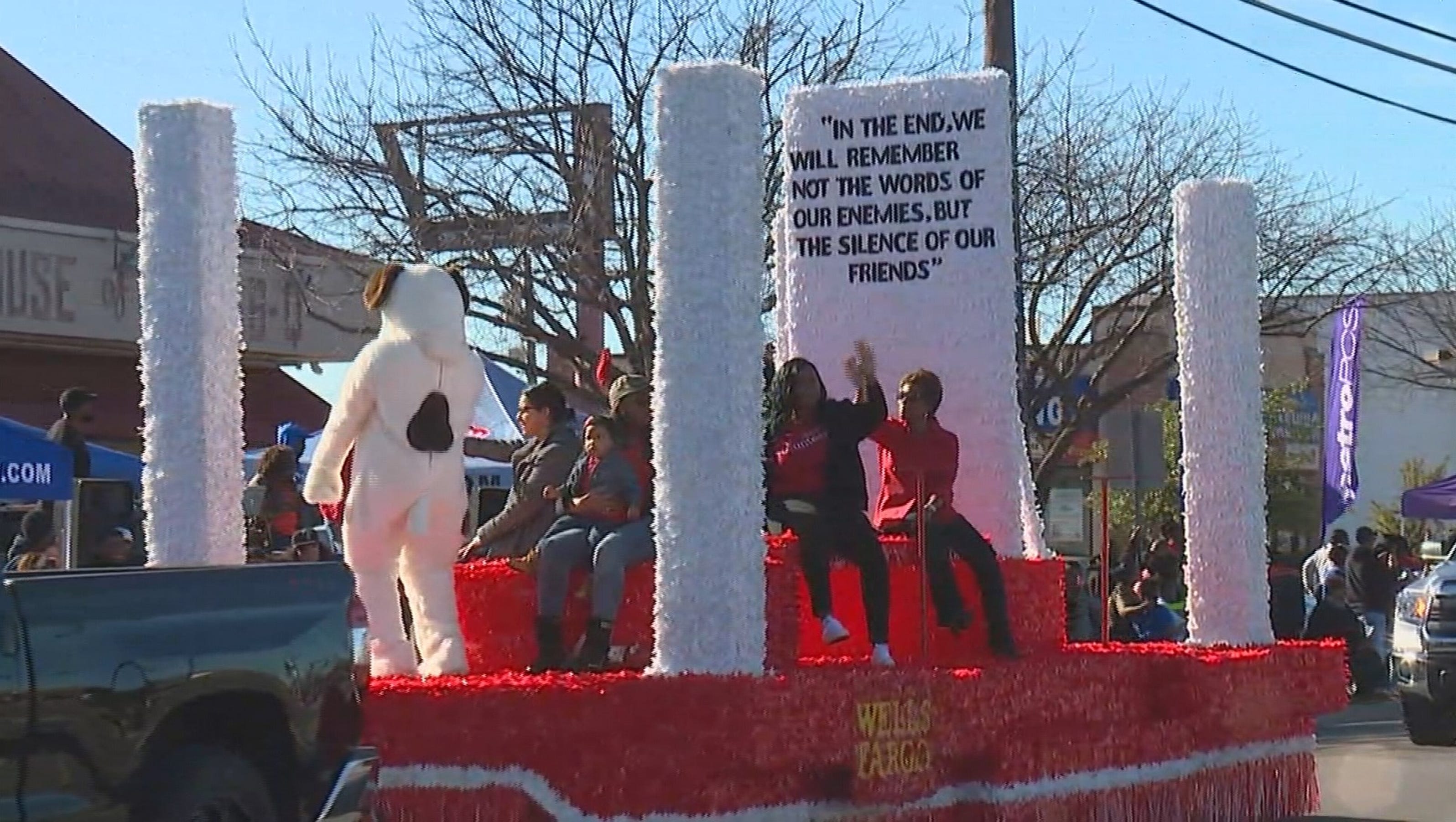Thousands honor MLK with parade, Fair Park event