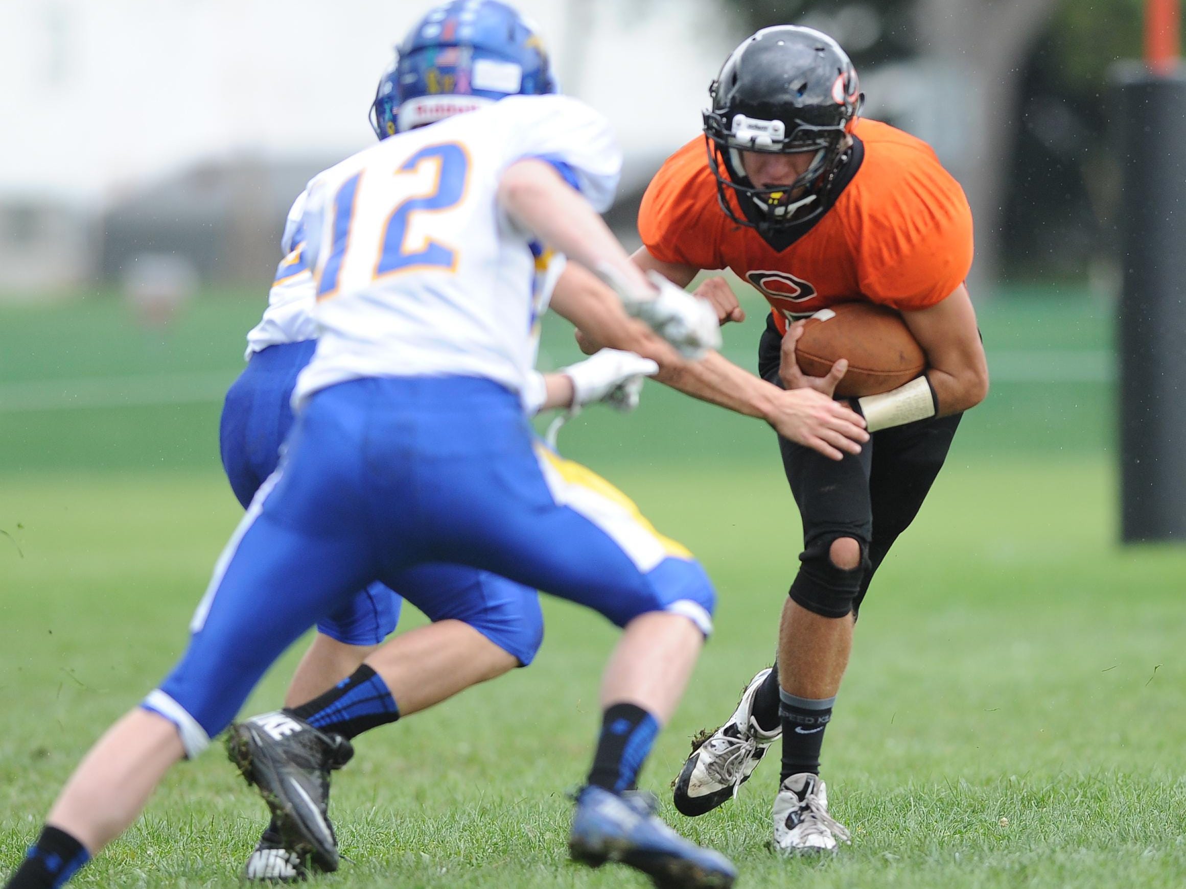 Oakfield’s Tyler Burbach is entering his fourth year as the team’s starting quarterback.