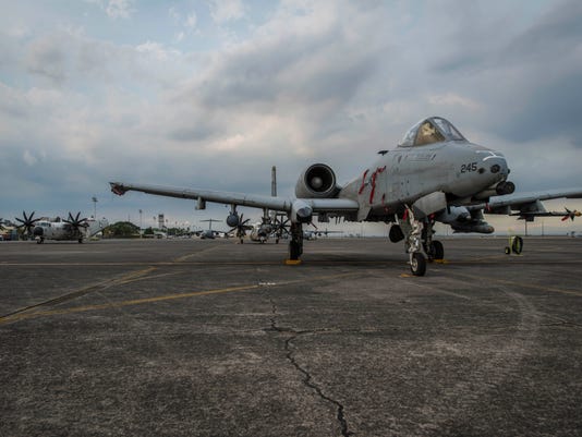 Air assets flank A-10C