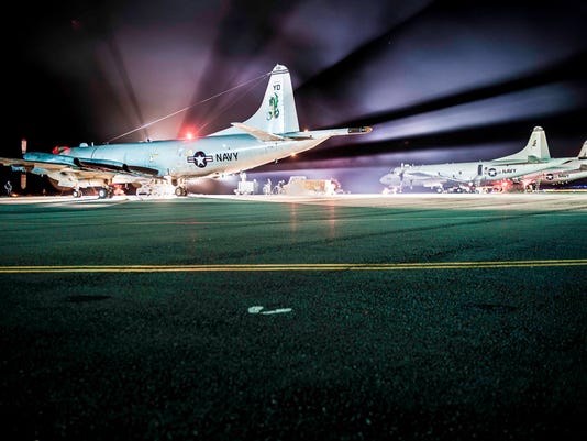 Coordinated check conducted on a P-3C Orion