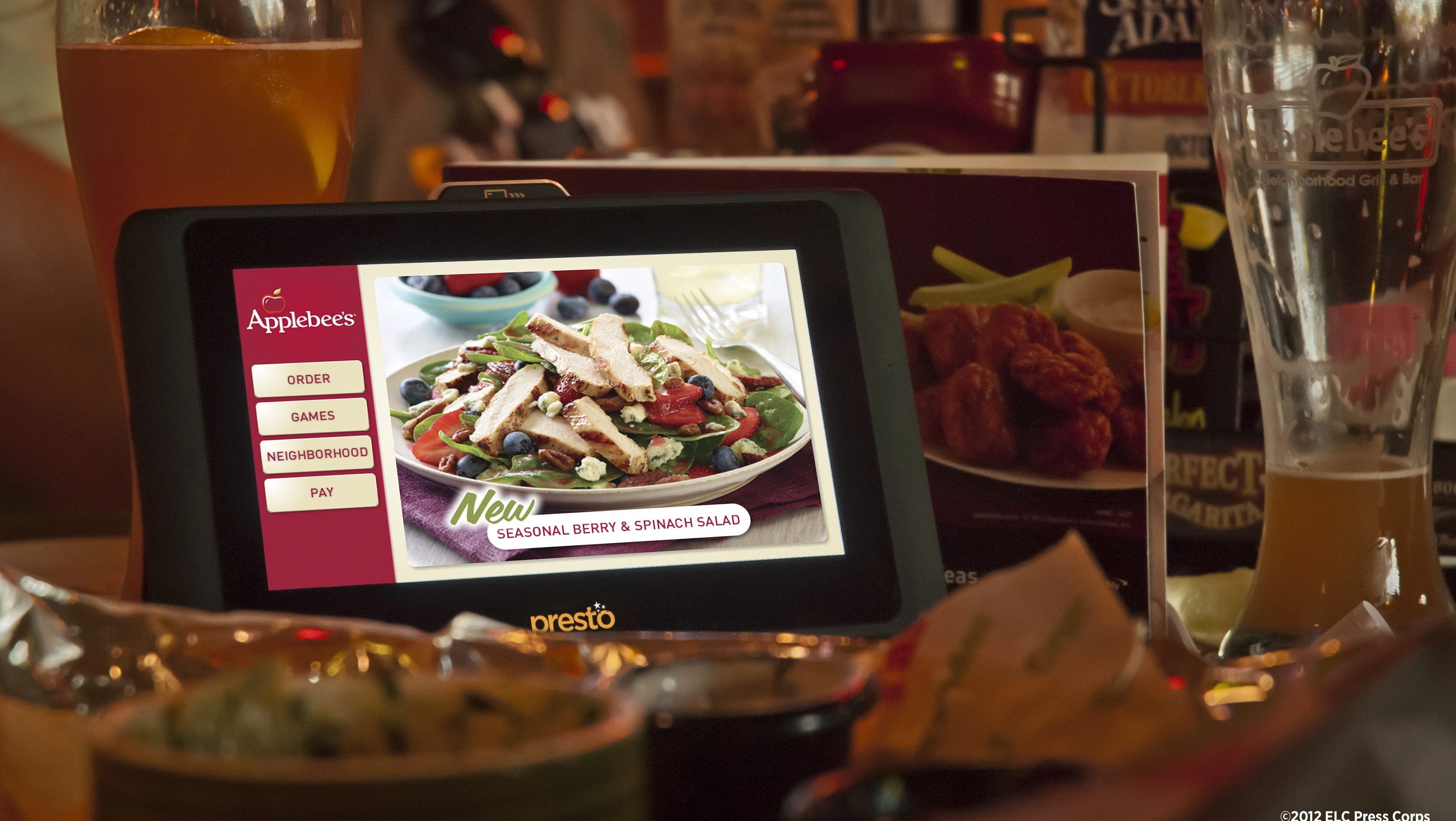 Applebee's to serve tablets at every table