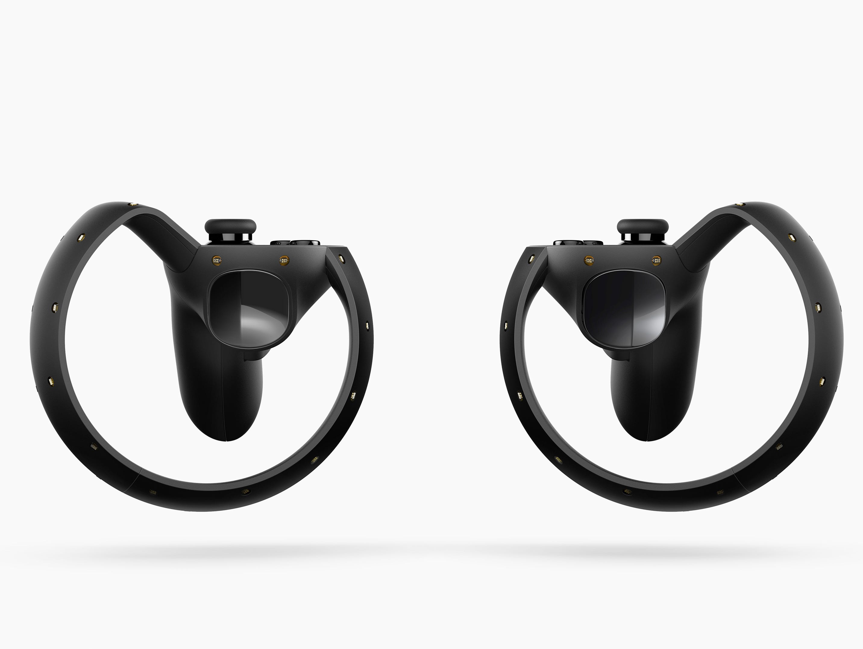 The Oculus Touch controllers.