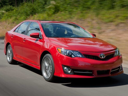 The Toyota Camry dropped from second to third in the Top 20, but remained the best-selling car in the U.S.