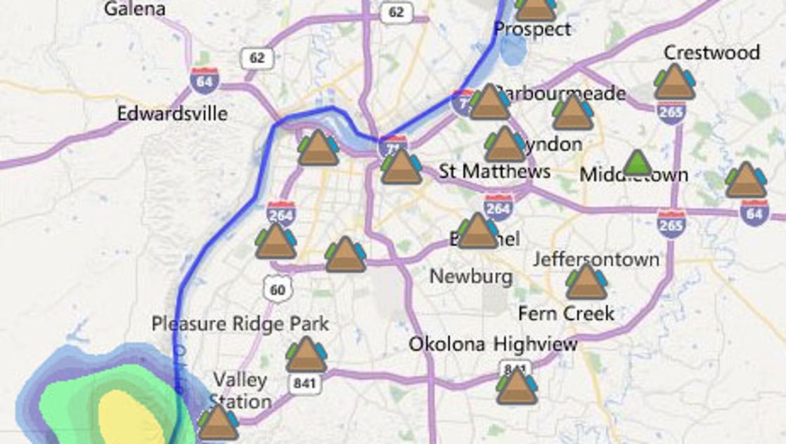 Nearly 3,000 Louisville residents still without power after storm